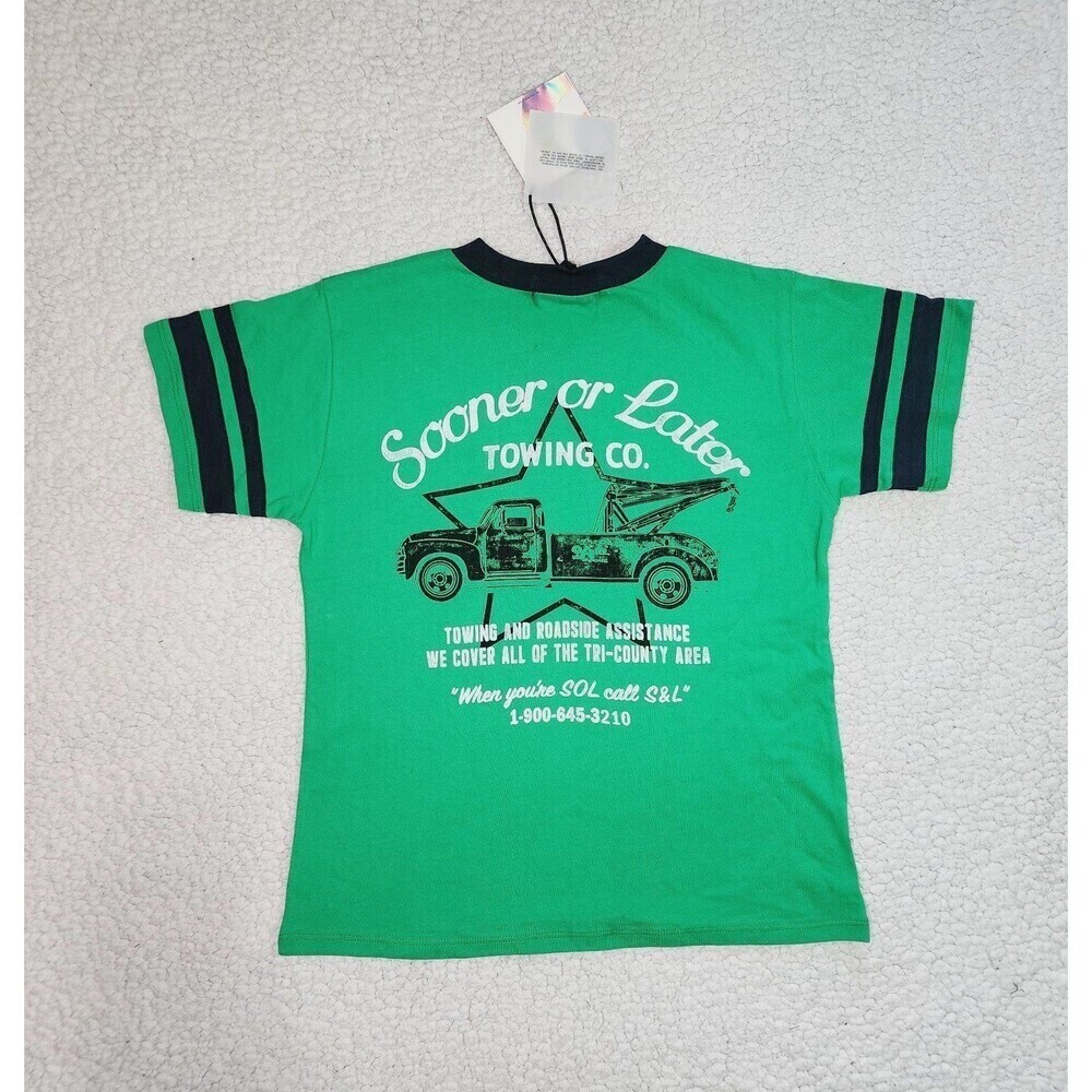 NWT Daydreamer Sporty V-Neck Tee - Picture 6 of 6